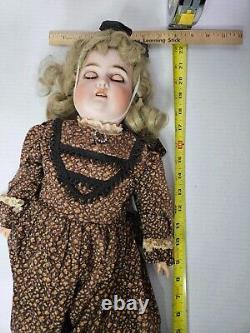 Antique Vintage Doll 1800s Porcelain GERMANY Original 22 LARGE