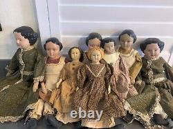 Antique Vintage Doll Collection Lot