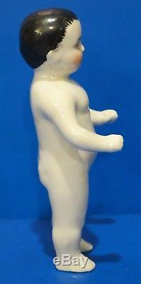 Antique Vintage Frozen Charlie Porcelain Doll 6 3/8