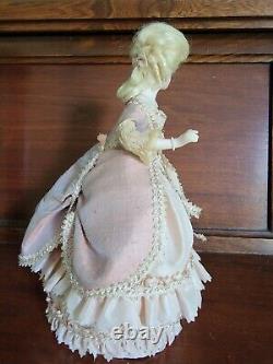 Antique Vintage Victorian 7 Dollhouse German Bisque Doll, Ornate & Beautiful