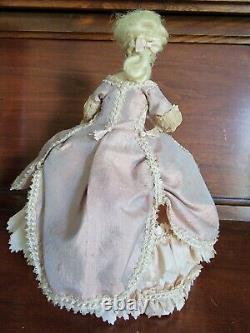 Antique Vintage Victorian 7 Dollhouse German Bisque Doll, Ornate & Beautiful
