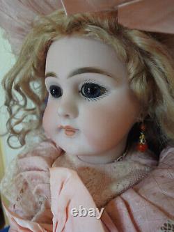 Antique doll French doll Simon & Halbig Jumeau paperweight eyes closed mouth