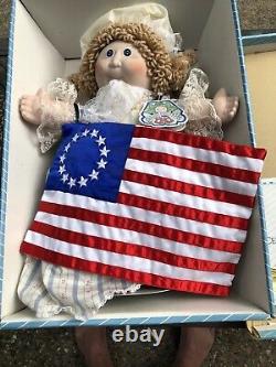 Applause Limited Edition 16 inch Vintage Porcelain Betsy Ross Cabbage Patch Doll