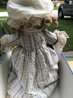 Applause Limited Edition 16 inch Vintage Porcelain Betsy Ross Cabbage Patch Doll