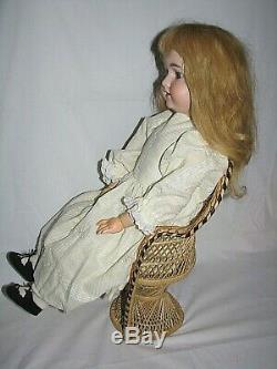 Armand Marseille doll, 26 porcelain and composition, vintage, Germany