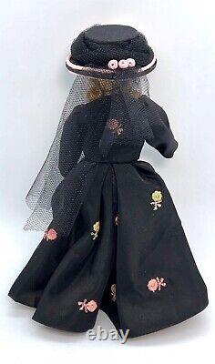 Artisan Vintage Doll Lady Porcelain 5 3/4 Dollhouse Miniature Hat Purse 112