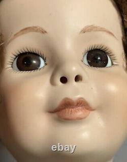 Artist Patti Play Pal Face Porcelain Doll Repro Roman 643 1985 Glenna M