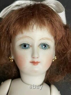 Artist Reproduction All Porcelain French Mignonette Doll by Cathy Hansen