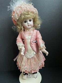 Artist Reproduction of Antique French A9 Steiner Girl Doll Porcelain/Composition