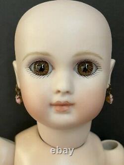 Artist Reproduction of Antique French A9 Steiner Girl Doll Porcelain/Composition