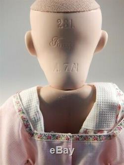 Artist Signed Antique Reproduction Armand Marseille 231 17 Porcelain Doll