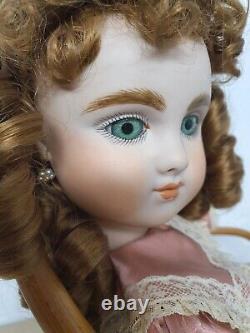 Artist doll porcelain doll doll repro E. B. 45cm Collectors Vintage