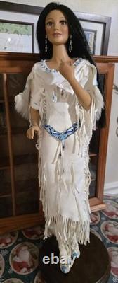 Ashton Drake 1993 Vintage Porcelain Doll Native American