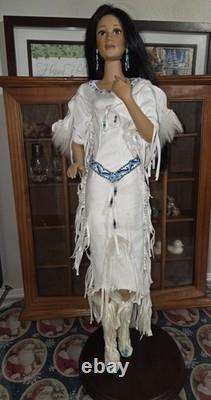 Ashton Drake 1993 Vintage Porcelain Doll Native American