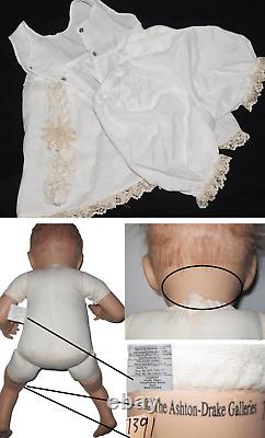 Ashton Drake Galleries Prince George Royal Birth Series REAL LIFE NEWBORN BABY