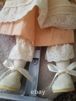 Ashton Drake hand crafted Peaches and Cream Barely Yours COA#4193FA retired