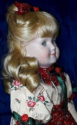 Authentic Goebel Carol Anne Dolls Carol 14 Musical Porcelain Doll. 1989