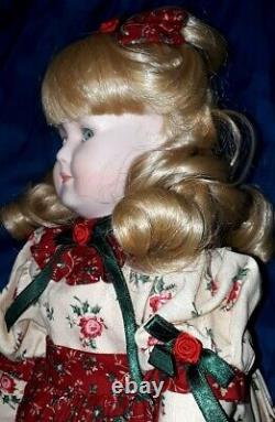 Authentic Goebel Carol Anne Dolls Carol 14 Musical Porcelain Doll. 1989