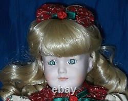 Authentic Goebel Carol Anne Dolls Carol 14 Musical Porcelain Doll. 1989