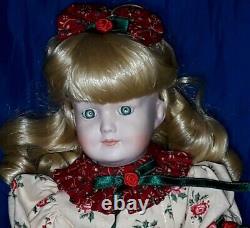 Authentic Goebel Carol Anne Dolls Carol 14 Musical Porcelain Doll. 1989