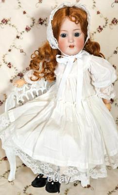 BEAUTIFUL! 22 SIMON & HALBIG 550 Antique German Doll, Clothes, Wig, BJ-BODY