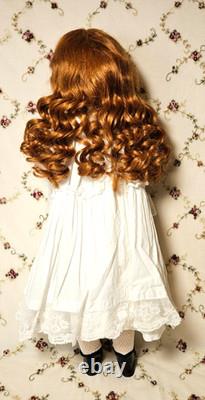 BEAUTIFUL! 22 SIMON & HALBIG 550 Antique German Doll, Clothes, Wig, BJ-BODY
