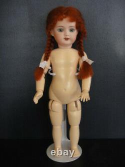 BLEUETTE Repro porcelain doll. 11 Mold SFBJ60 Green eyes 27 cm BRAVOT