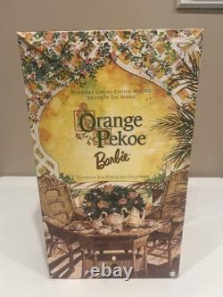 Barbie Orange Pekoe Porcelain Doll By Mattel- Vintage 1999 NEW 25507