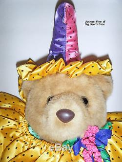 Bearly People Bears -calypso Clowns Vintage 1993 -collectable -rare -mint Cond