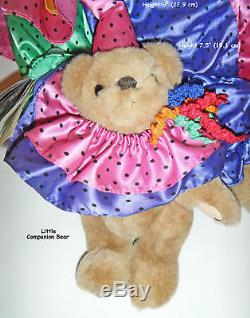 Bearly People Bears -calypso Clowns Vintage 1993 -collectable -rare -mint Cond