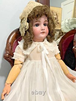 Beautiful 30 Kestner M 164 15 3/4 Antique Bisque Head Doll