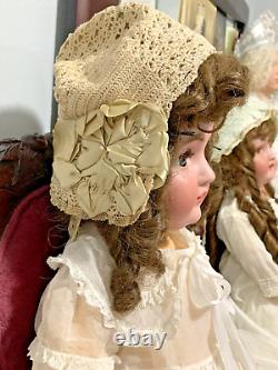 Beautiful 30 Kestner M 164 15 3/4 Antique Bisque Head Doll