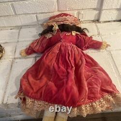 Beautiful Antique Armand Marseille 1894 Doll AM 2 DEP 18 Tall Vintage Dress