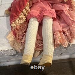 Beautiful Antique Armand Marseille 1894 Doll AM 2 DEP 18 Tall Vintage Dress