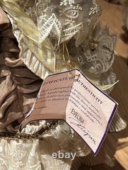 Beautiful Set of 4 Vintage Porcelain Dolls Elegant Victorian Style