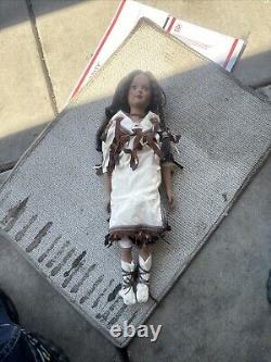 Beautiful Vintage Native American Porcelain Doll