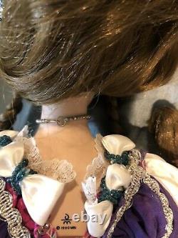 Beauty BEAUTY AND THE BEAST19 PORCELAIN DOLL with COA VINTAGE 1990 Danbury Mint