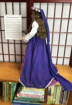 Beauty BEAUTY AND THE BEAST19 PORCELAIN DOLL with COA VINTAGE 1990 Danbury Mint