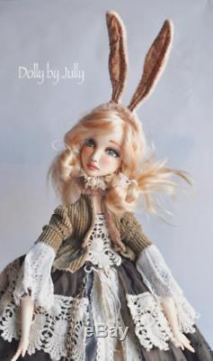 Bella. Handmade doll, Boudoir Collectible Art Doll, Vintage Doll, Antique doll