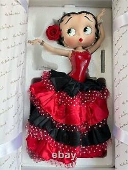 Betty Boop Vintage Rare Porcelain Doll Flamenco Betty Danbury Mint Collectible