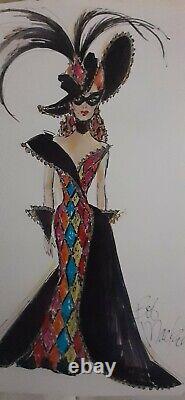 Bob Mackie MASQUERADE BALL VINTAGE 1993 Barbie Mattel NIB