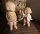 Boy Dolls Figurines Porcelain Bisque Gumps Hakata 5 & 6.5 Vintage 2 Japanese