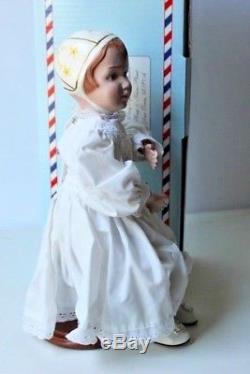 COLLECTIBLE CONCEPTS 14 Wood Doll RARE Schoenhut Girl NIB Vintage Large