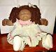 Cabbage Patch Kids African American Popcorn Hair-rare Porcelain Cpk Dress