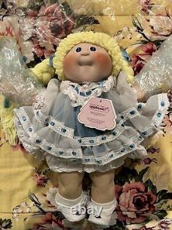 Cabbage Patch Vintage 1984 Porcelain Doll 16 tall #4882 Kellyn Marie New in Box