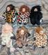 Cats Broadway Musical Set Of 6 Vintage Porcelain Dolls