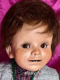Charming Inge Enderle KRISTIAN Boy Doll 22 German Bisque RARE LE #6/100 Signed