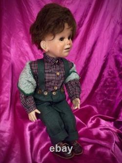 Charming Inge Enderle KRISTIAN Boy Doll 22 German Bisque RARE LE #6/100 Signed