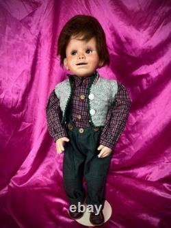 Charming Inge Enderle KRISTIAN Boy Doll 22 German Bisque RARE LE #6/100 Signed