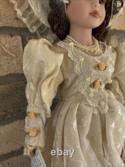 Chelsea Victorian Collection Belinda Porcelain Doll Collectible Vintage